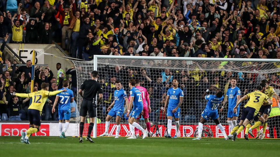 Oxford United v Posh