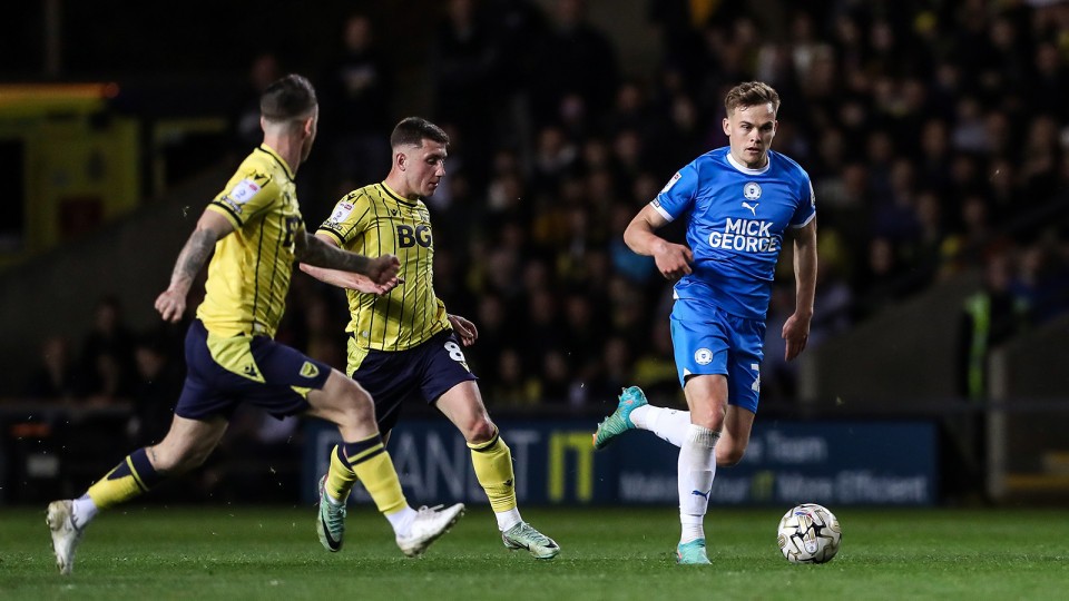Oxford United v Posh