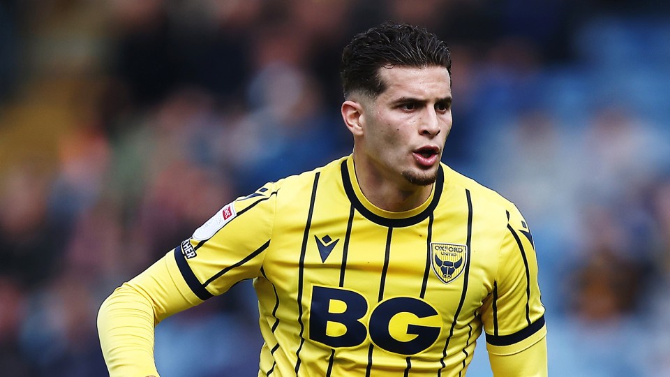 Oxford United's Rúben Rodrigues