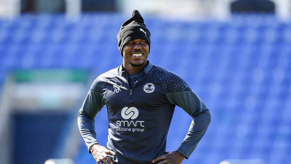 Training Ahead Of Play-Off First Leg