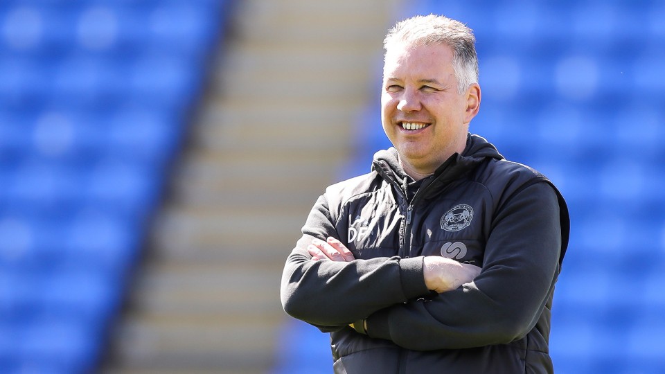 Training Ahead Of Play-Off First Leg