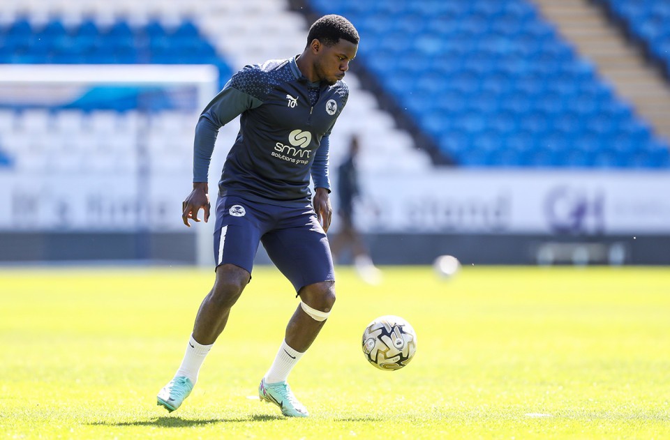 Training Ahead Of Play-Off First Leg
