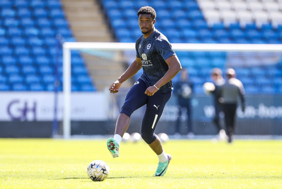 Training Ahead Of Play-Off First Leg