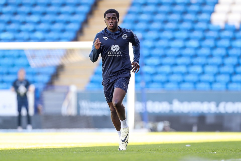 Training Ahead Of Play-Off First Leg
