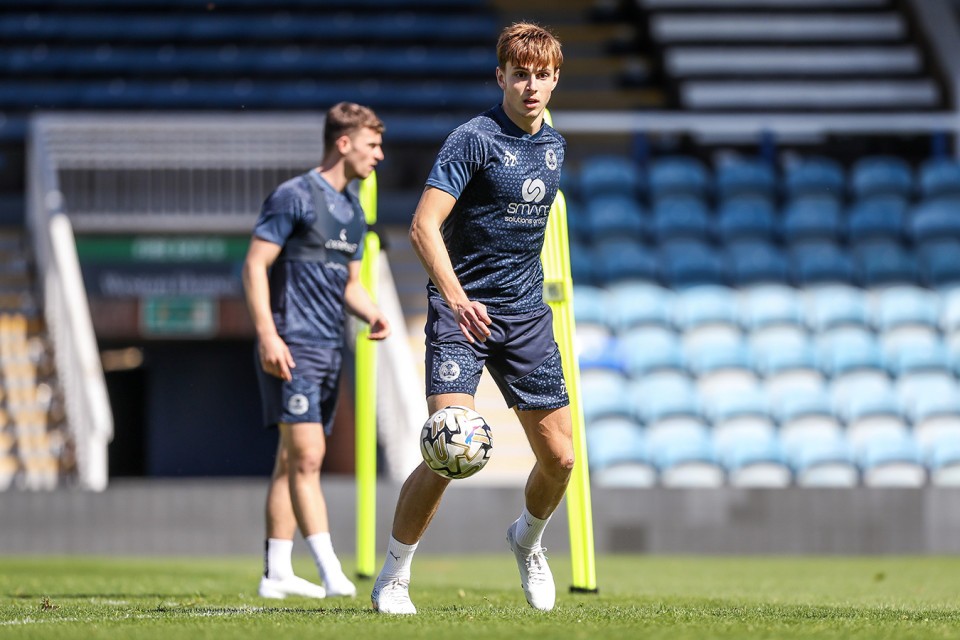 Training Ahead Of Play-Off First Leg
