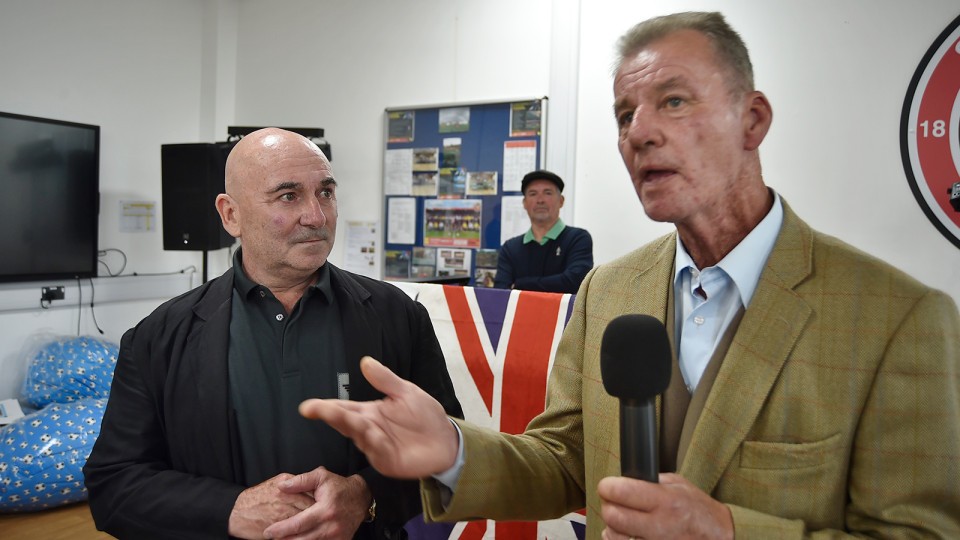 Micky Gynn and Steve Collins