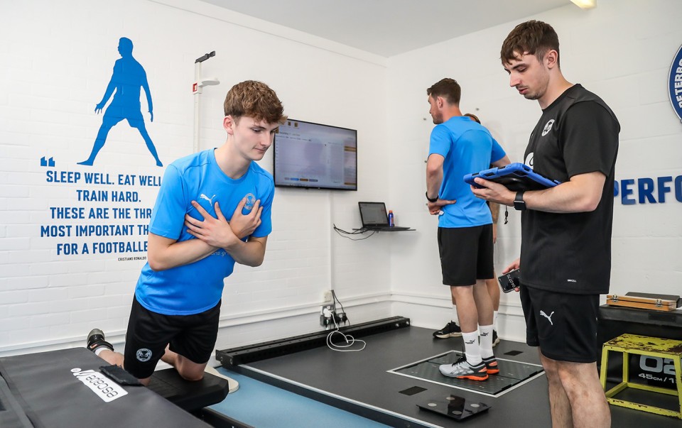 Pre-Season Fitness Testing Day One