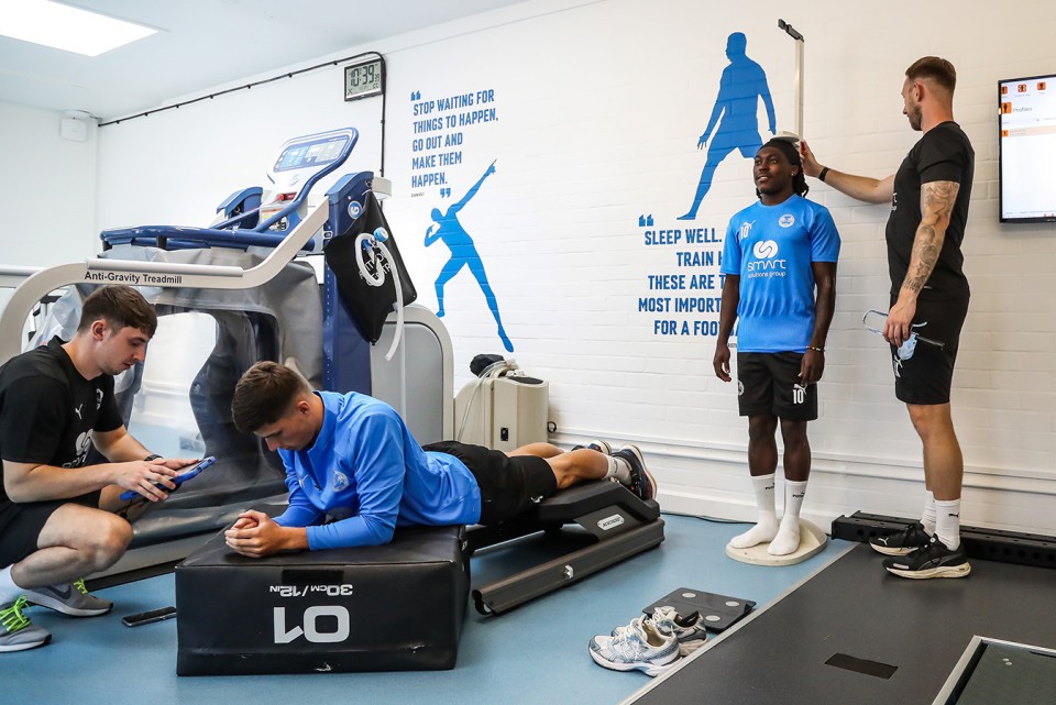 Pre-Season Fitness Testing Day One