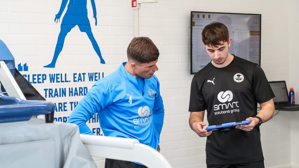 Pre-Season Fitness Testing Day One