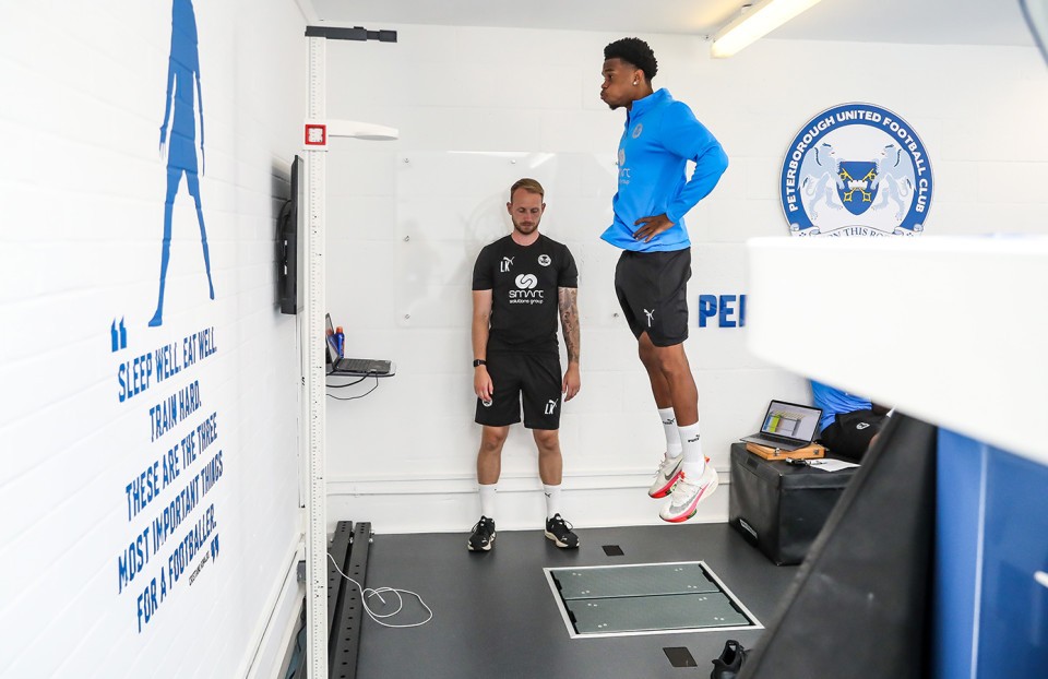 Pre-Season Fitness Testing Day One