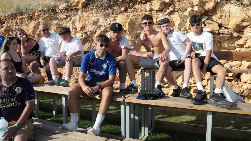 Posh Fans in Spain