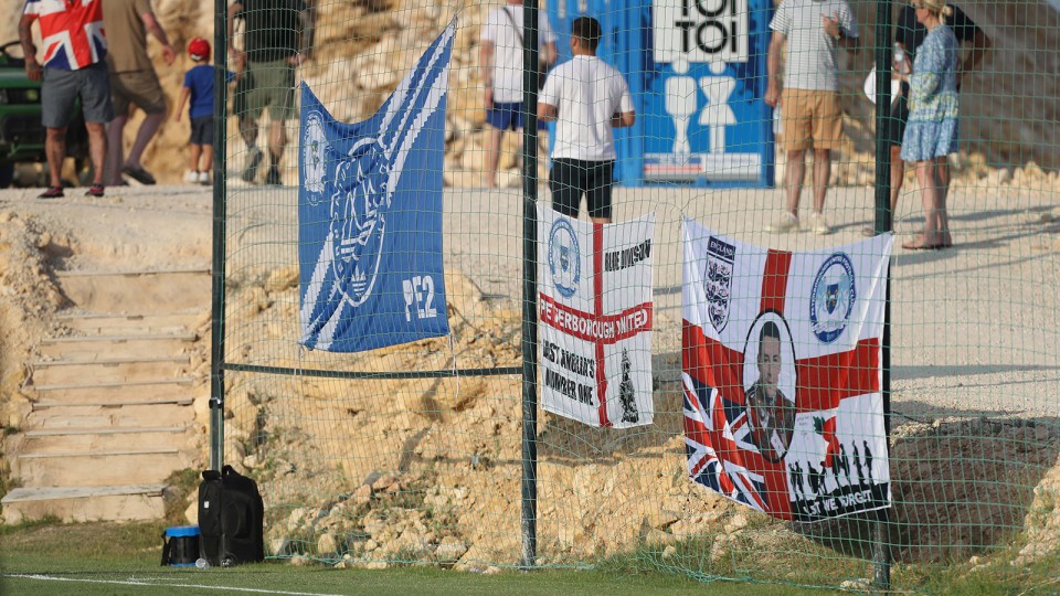 Posh Fans in Spain