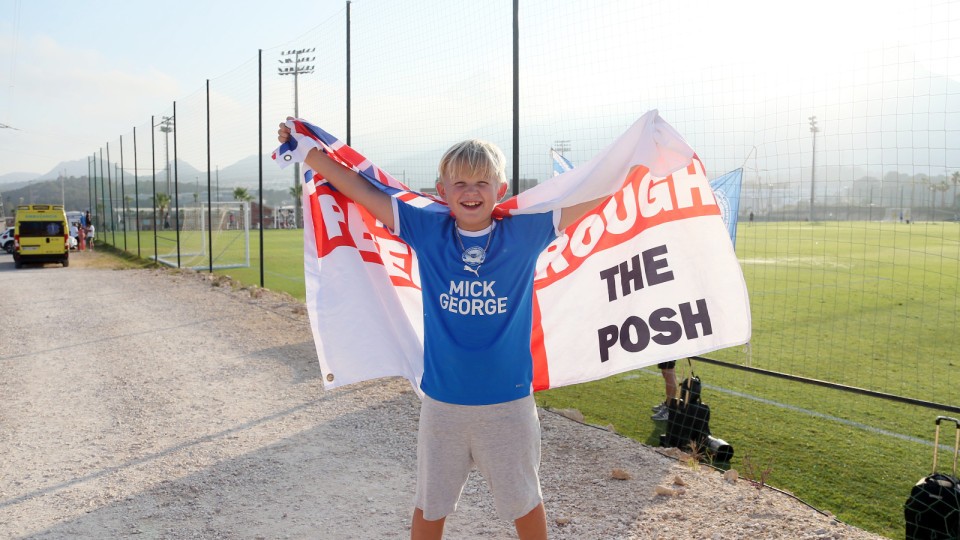 Posh Fans in Spain