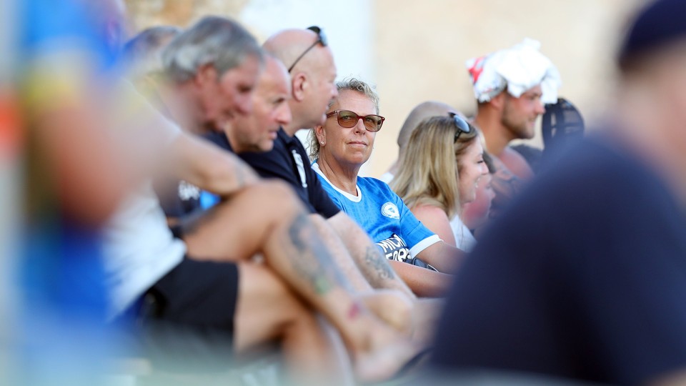 Posh Fans in Spain
