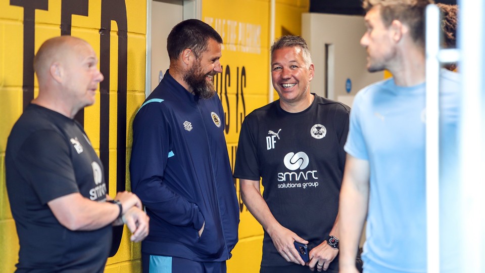 Boston United v Posh