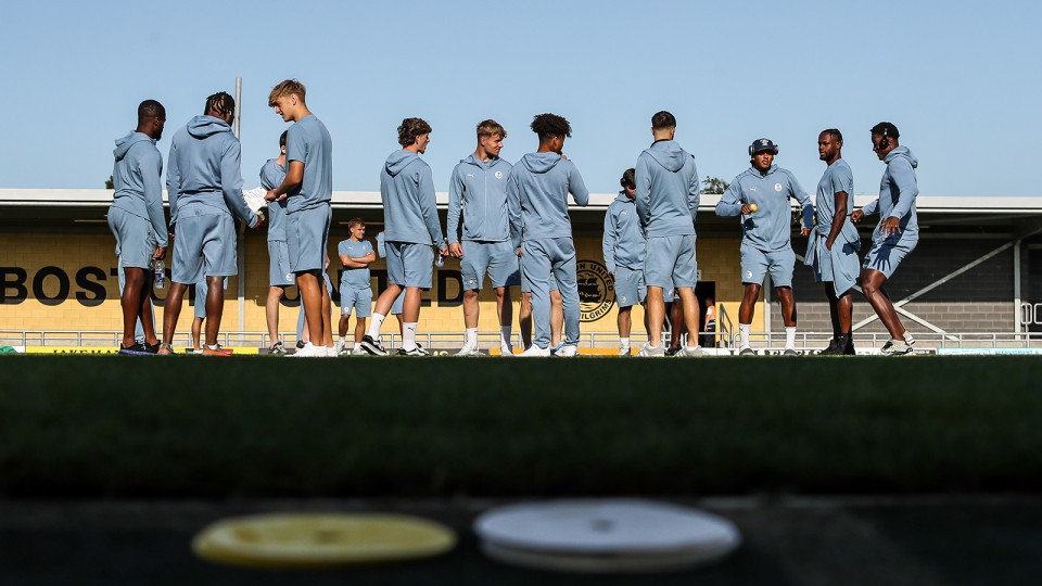 Boston United v Posh