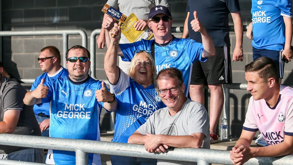 Boston United v Posh