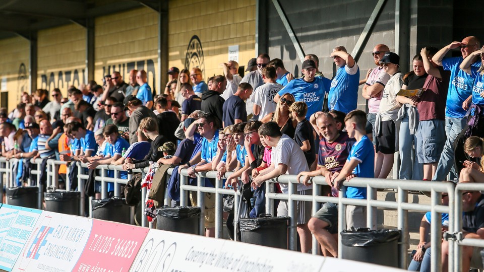 Boston United v Posh