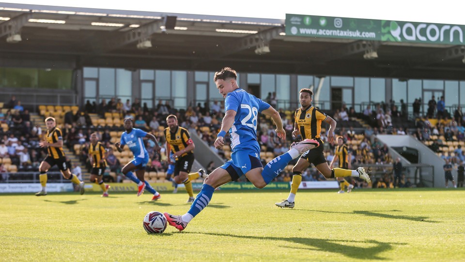 Boston United v Posh