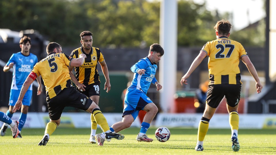 Boston United v Posh