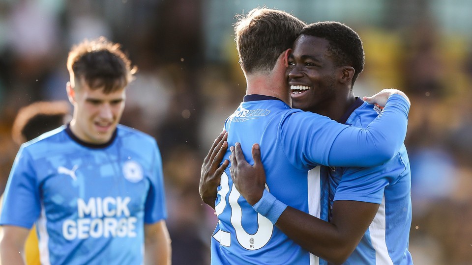 Boston United v Posh