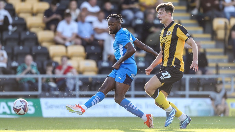 Boston United v Posh