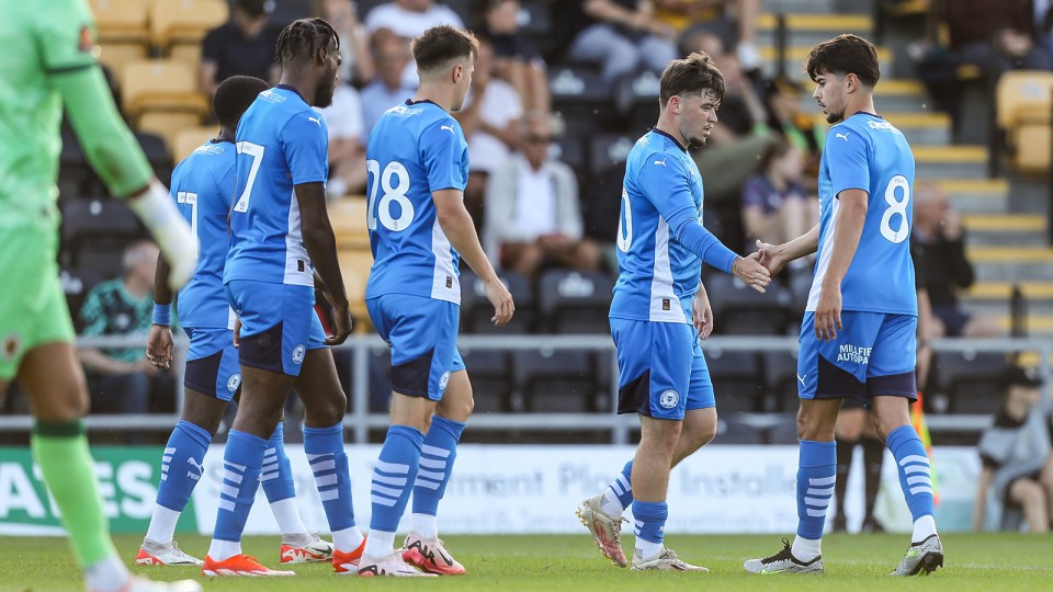 Boston United v Posh