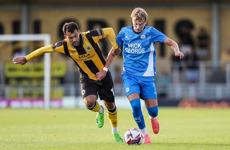 Boston United v Posh