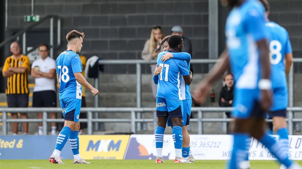 Boston United v Posh