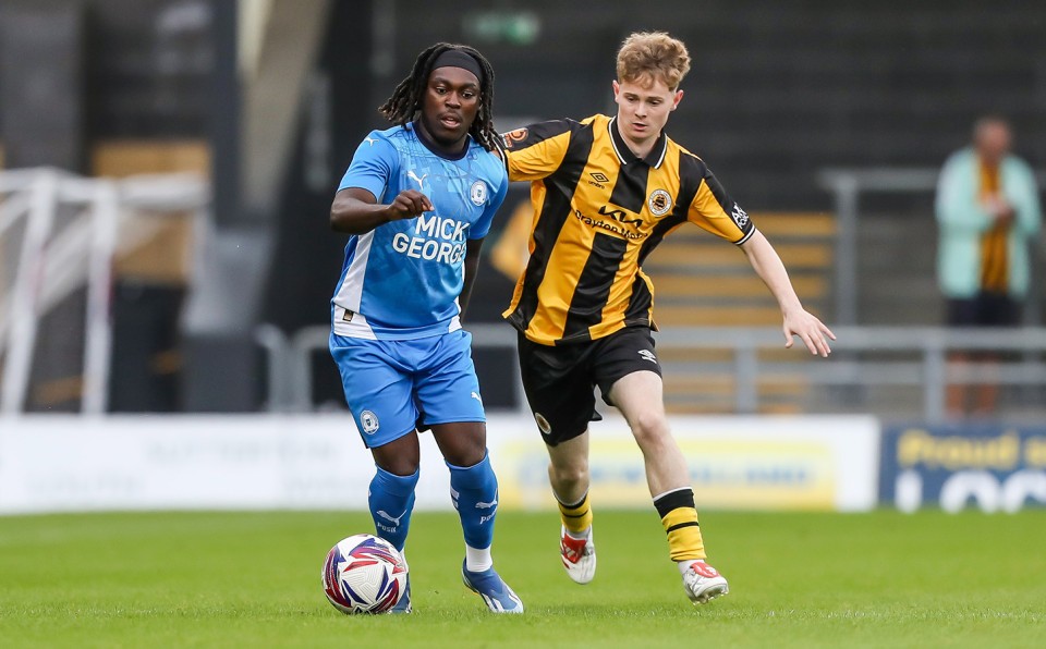 Boston United v Posh