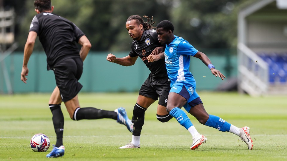 Posh v Colchester United