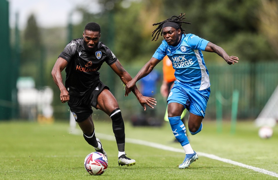 Posh v Colchester United