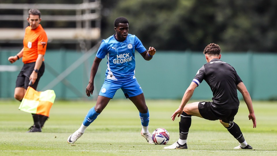 Posh v Colchester United