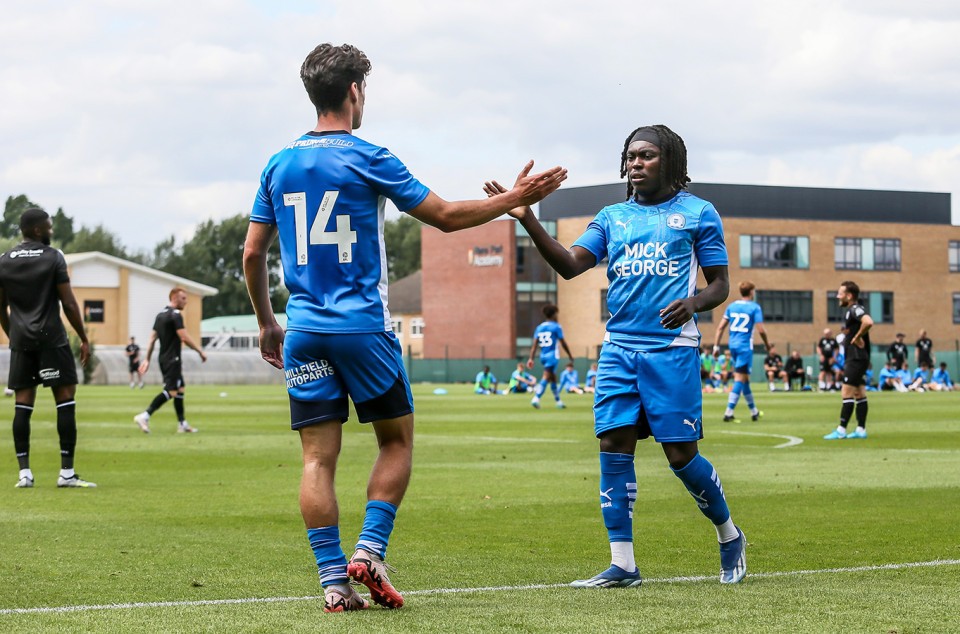 Posh v Colchester United