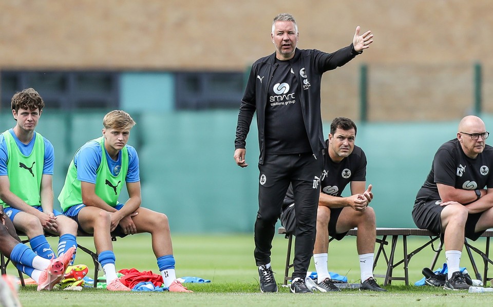 Posh v Colchester United