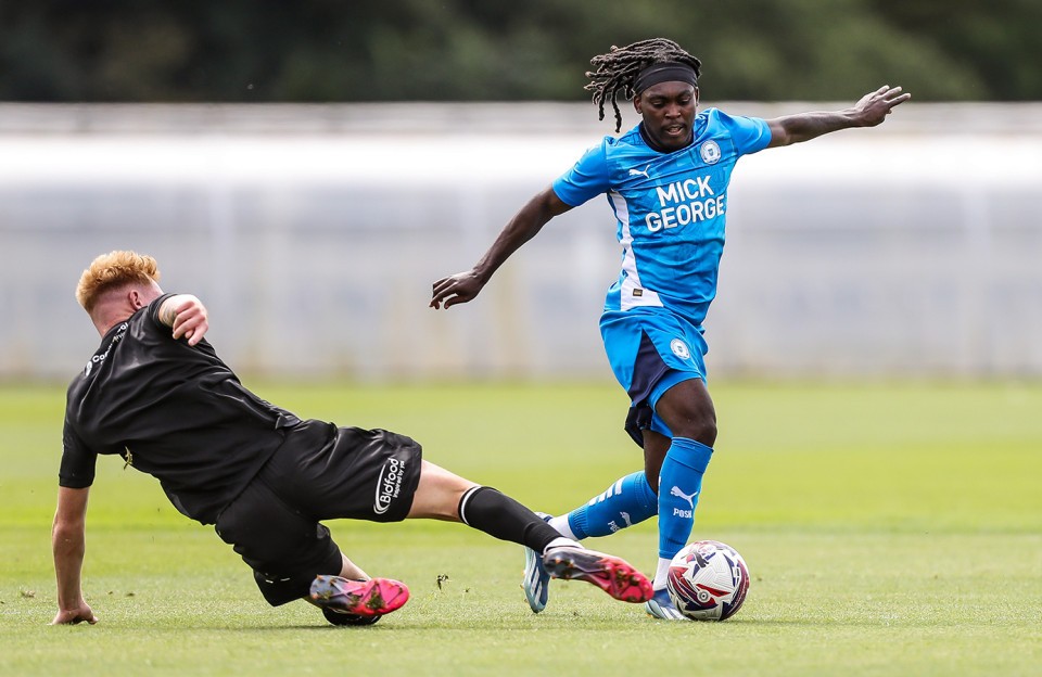 Posh v Colchester United