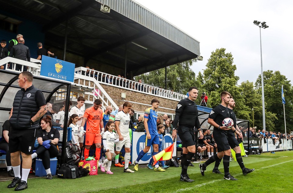 Spalding United v Posh