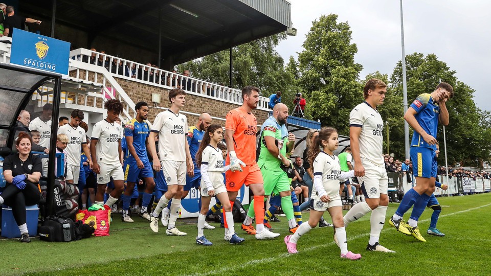 Spalding United v Posh