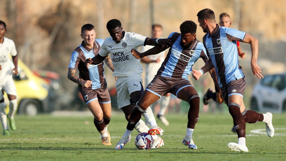 Posh v AFC Wimbledon