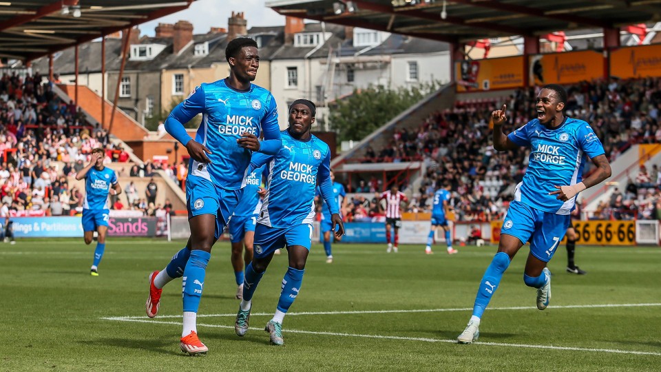 Exeter City v Posh