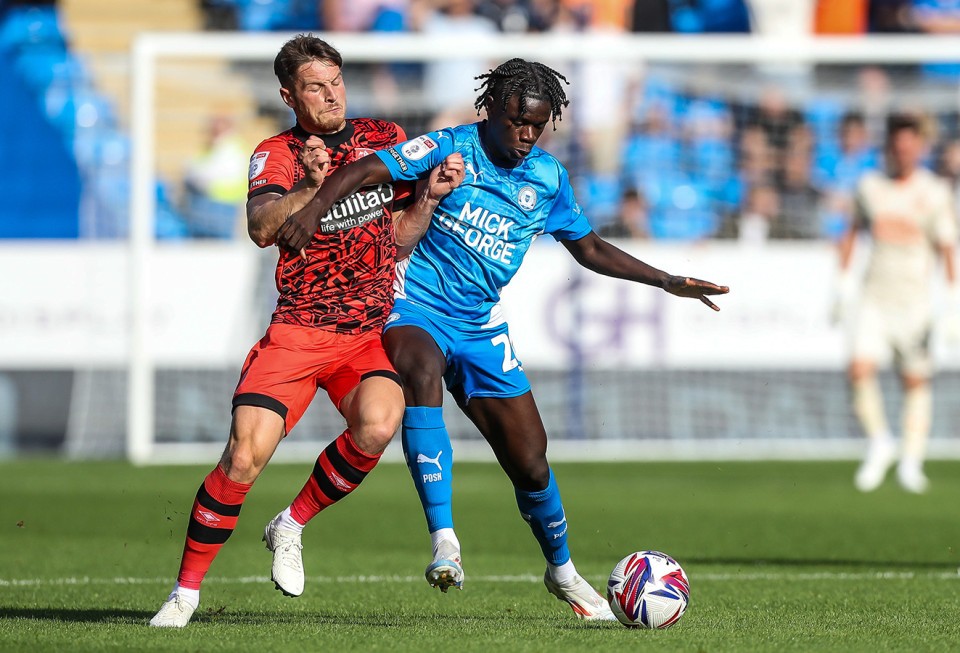 Posh v Huddersfield Town