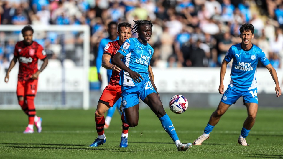 Posh v Huddersfield Town