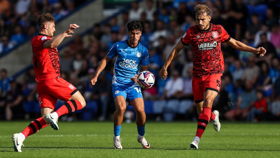 Posh v Huddersfield Town