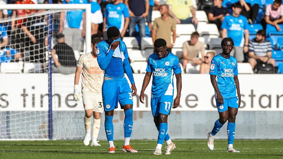 Posh v Huddersfield Town