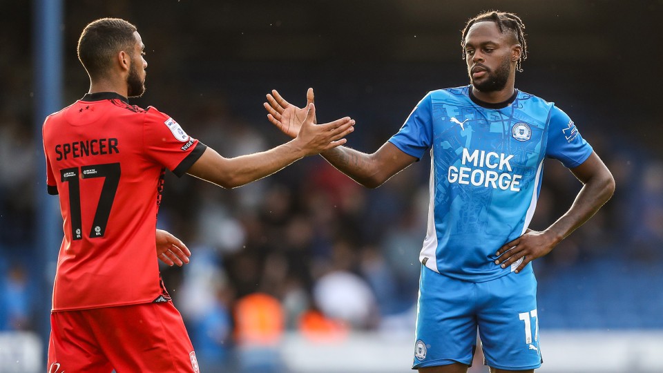 Posh v Huddersfield Town