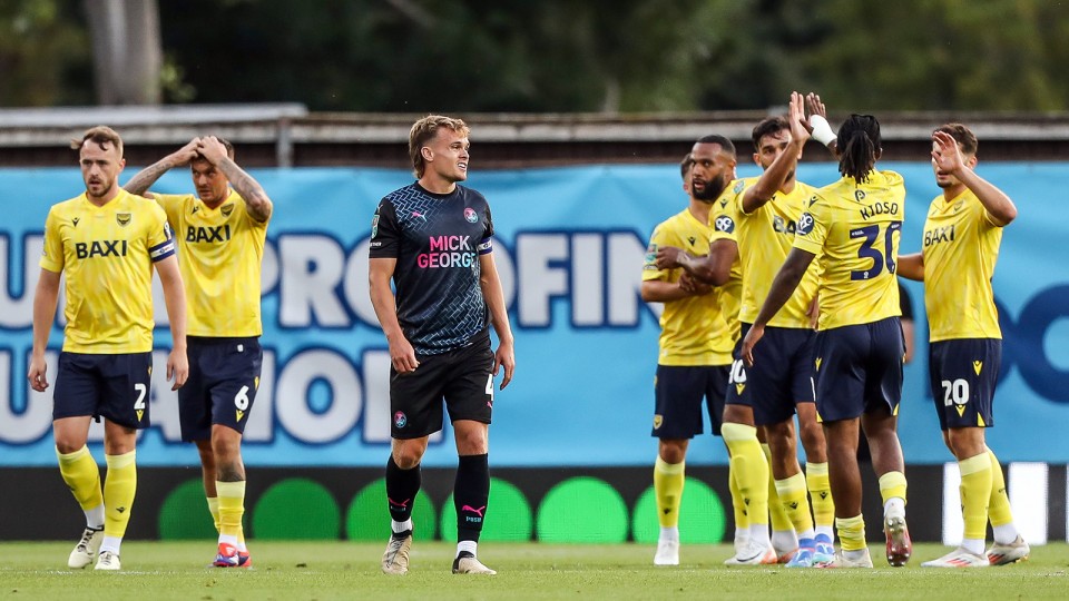 Oxford United v Posh