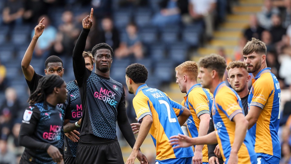 Shrewsbury Town v Posh