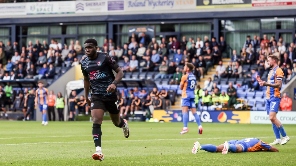 Shrewsbury Town v Posh