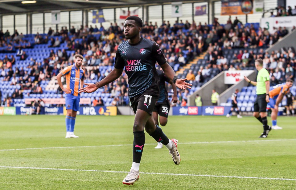 Shrewsbury Town v Posh