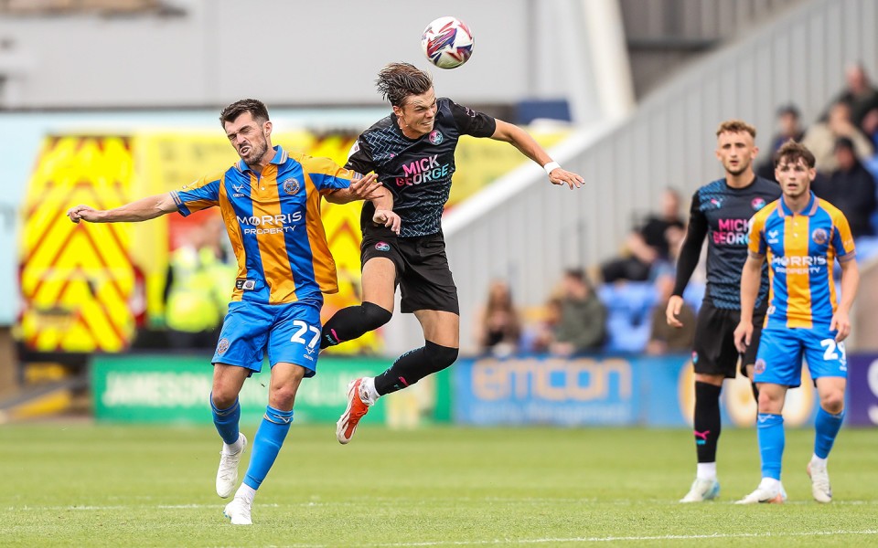 Shrewsbury Town v Posh